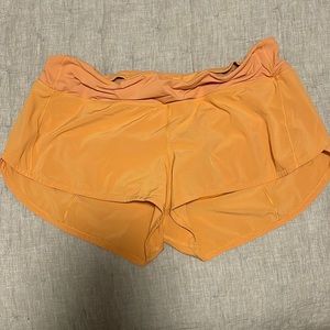 Lululemon Orange Shorts